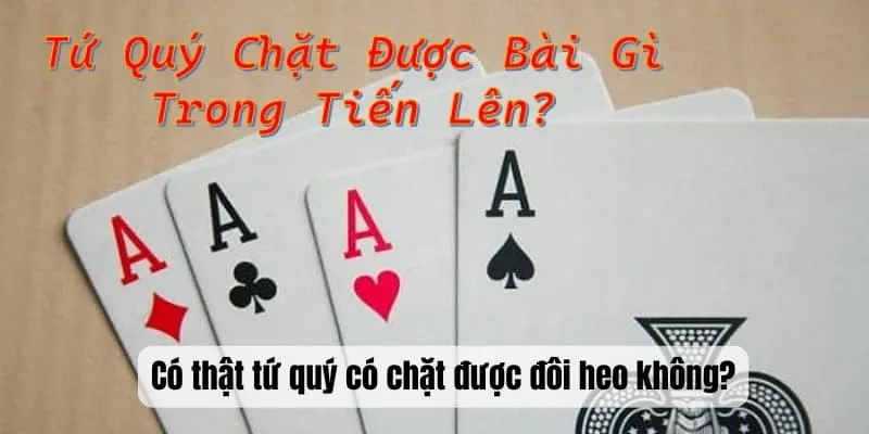 Có thật tứ quý có chặt được đôi heo không?